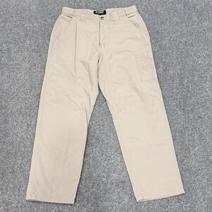 Blackhawk Warrior Wear Tactical‎ Pants Mens 32x28 Khaki Tan Cotton Canvas Cargo